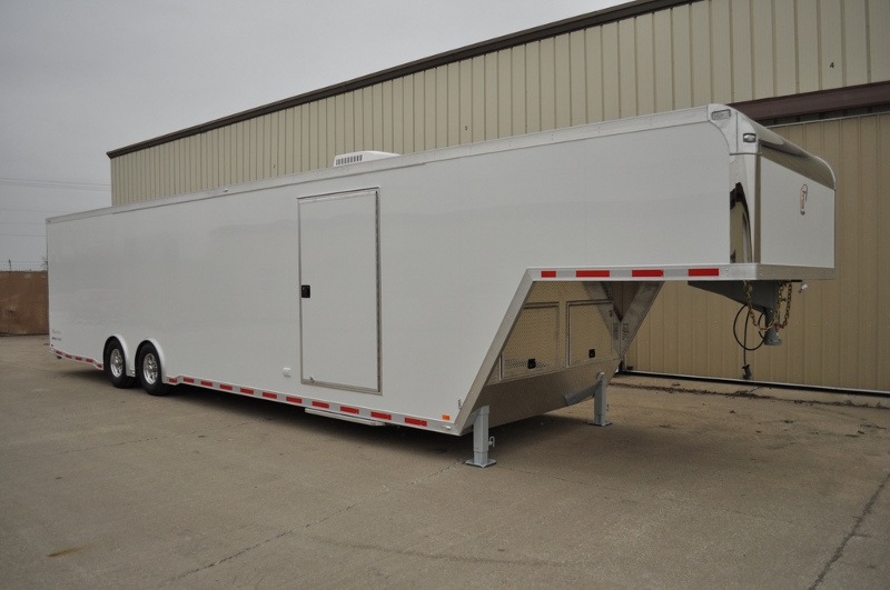 40' inTech Aluminum Gooseneck Trailer RPM Trailer Sales