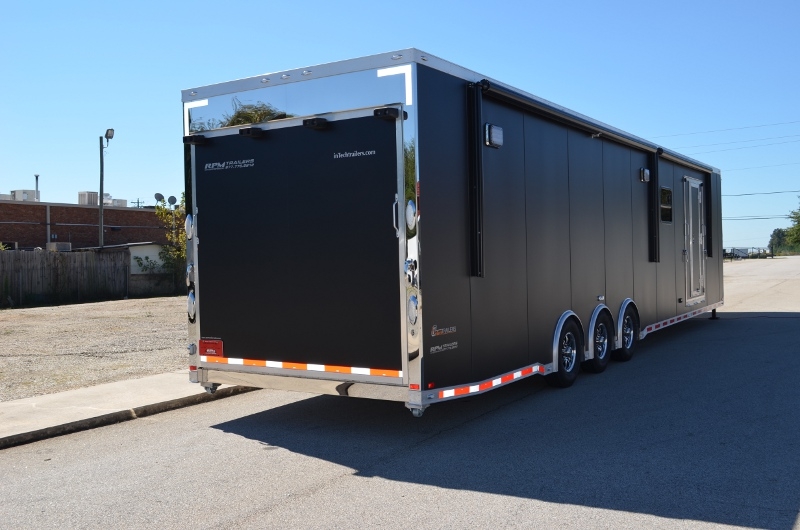 48' Custom Aluminum Living Quarters Trailer RPM Trailer Sales
