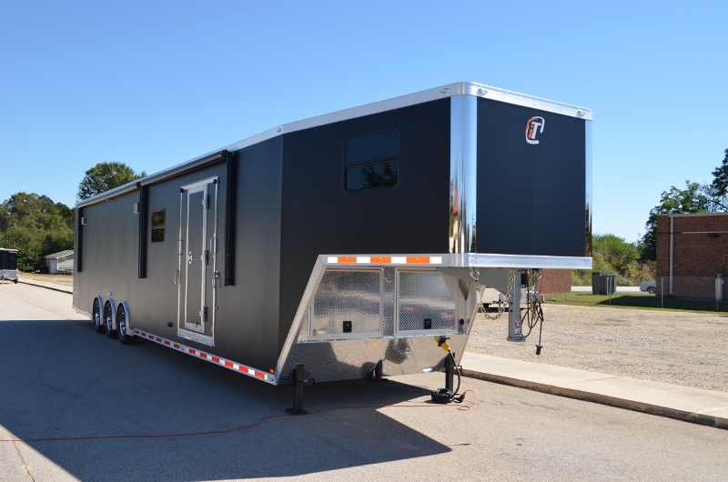 48' Custom Aluminum Living Quarters Trailer RPM Trailer Sales