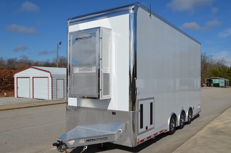 24' Custom inTech Aluminum Stacker Trailer RPM Trailer Sales