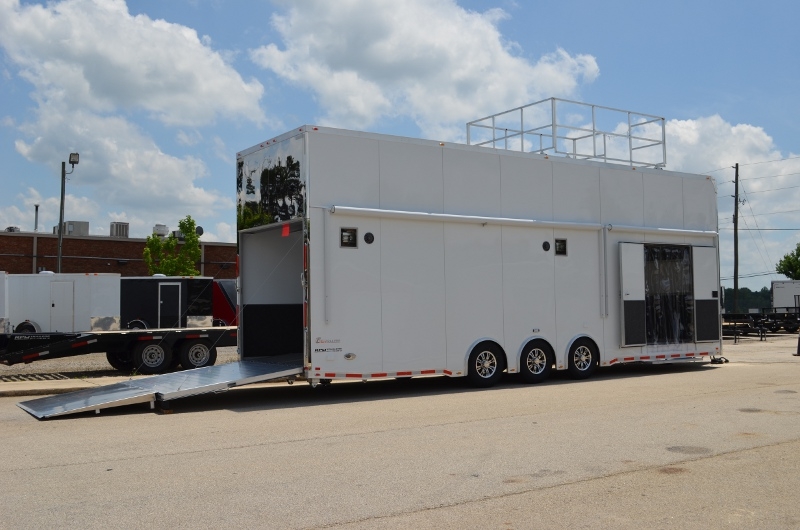 32' inTech Aluminum Stacker Trailer RPM Trailer Sales