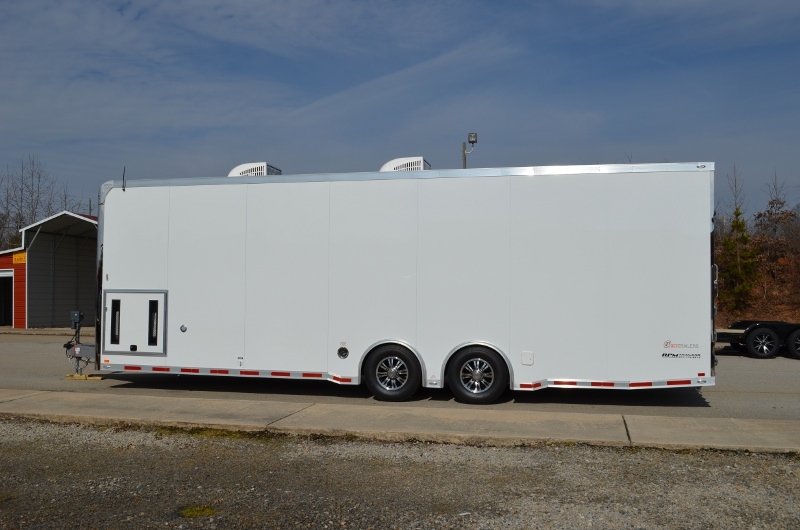 28' inTech Trailers Custom Aluminum Race Car Trailer RPM Trailer Sales