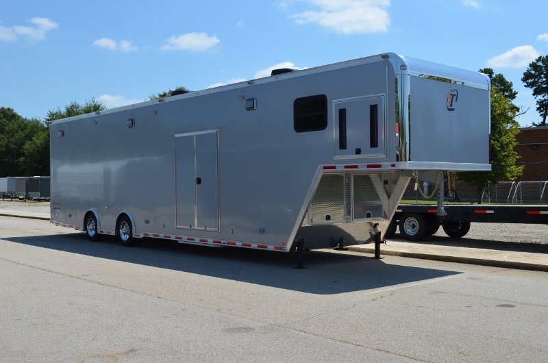 42' Custom Aluminum Trailer Gooseneck Race Trailers for Sale RPM