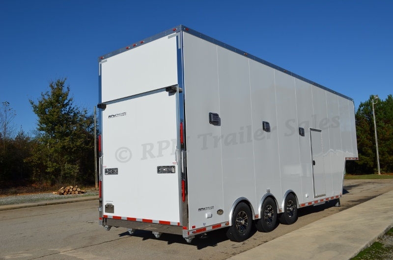 34' Gooseneck Stacker Trailer Custom Stacker Trailers for Sale RPM